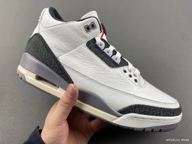 Cheap Jordan 3 CT8532-106 Grey Cement Air 0811